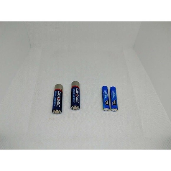 4 Count Rayovac/Super HeavyDuty AAA/AA 1.5V Alkaline Non-Rechargeable Batteries - Picture 4 of 4